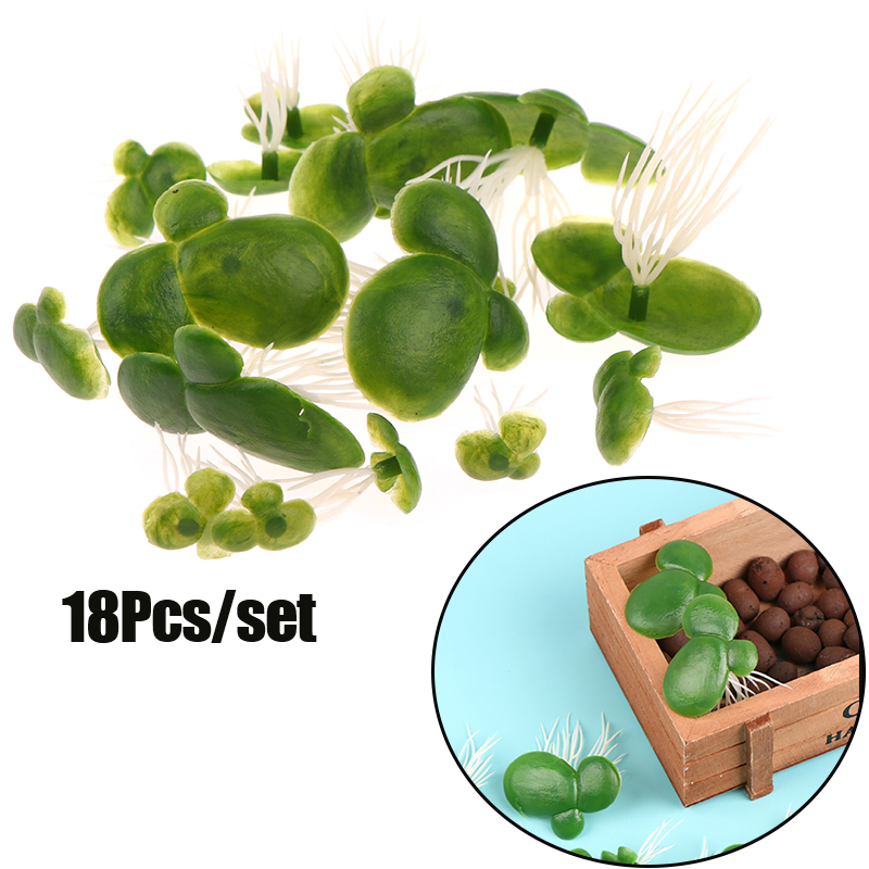 Aquarium Plant Roots - 18pcs/set Aquarium Fish Tank Decor Artificial