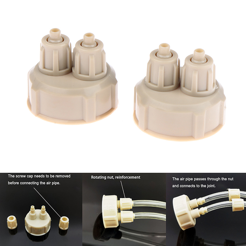 Planted Aquarium Youtube - 2Pcs ABS Aquarium CO2 System Tube