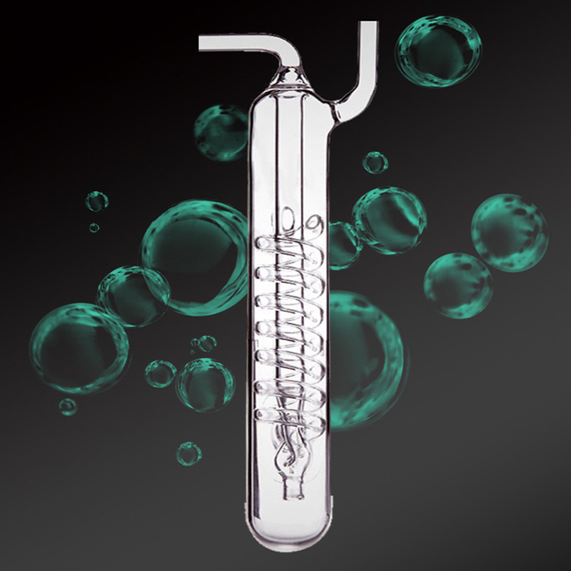 Planted Aquarium Ada - Aquarium Spiral Bubble Recorder Diffuser Glass