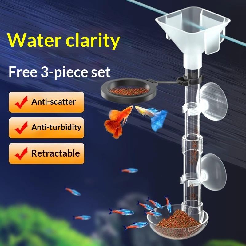 Planted Aquarium Youtube - With Suction Cups Prevents Food Scatter