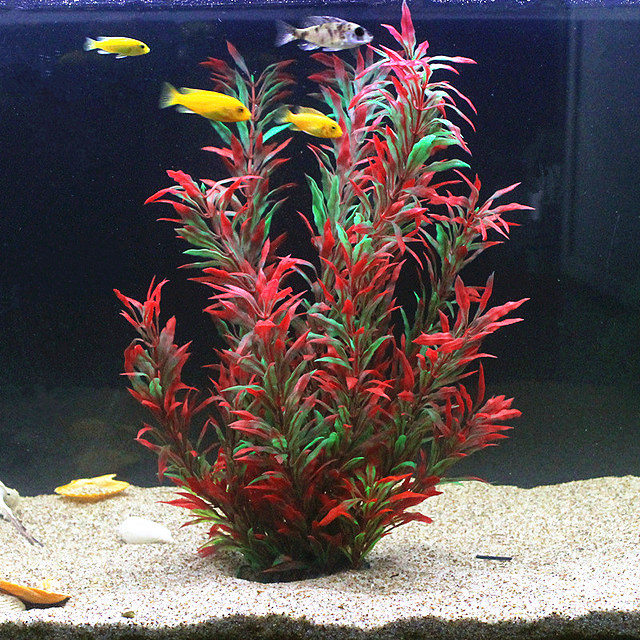 Aquarium Plant Roots - 50CM Artificial Fish Tank Rare Plants