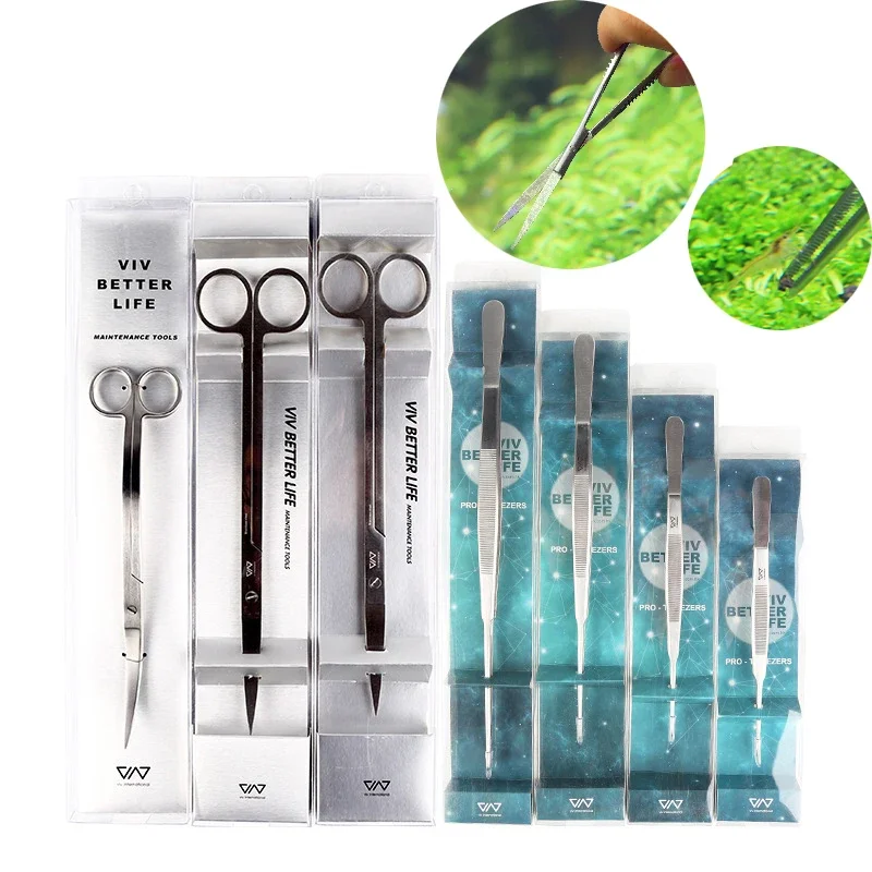 Planted Aquarium Ada - VIV Aquatic Stainless Spring Steel Plant