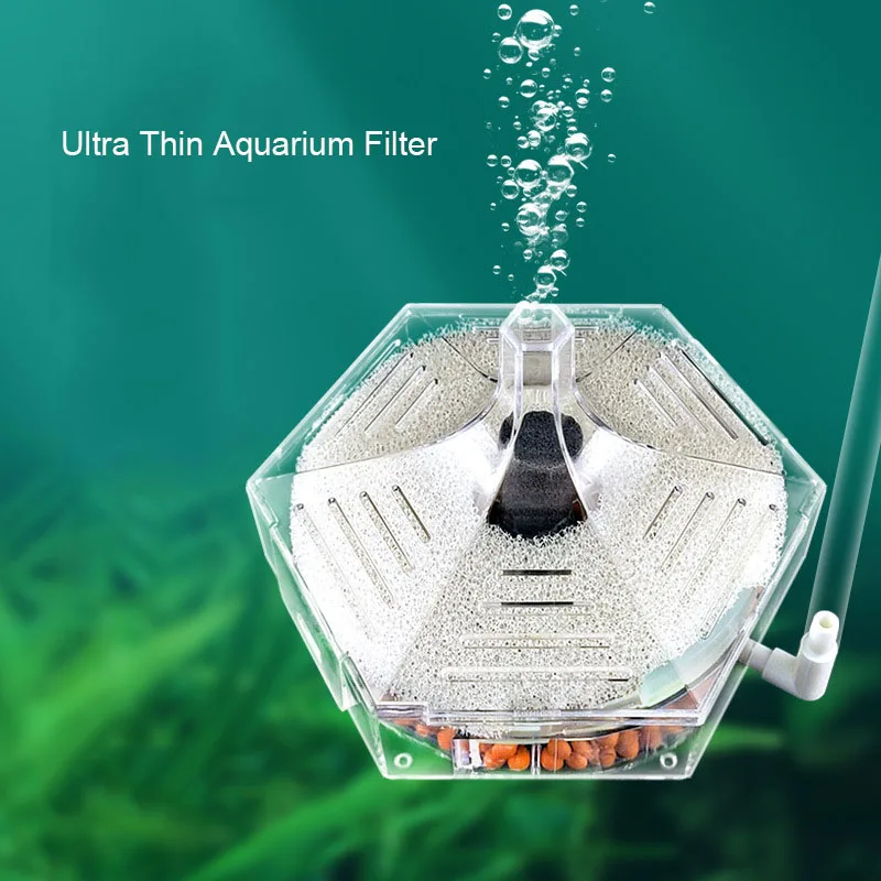 Super Thin Aquarium Fish Tank  - огляд і ціна Aquarium Planted Filter