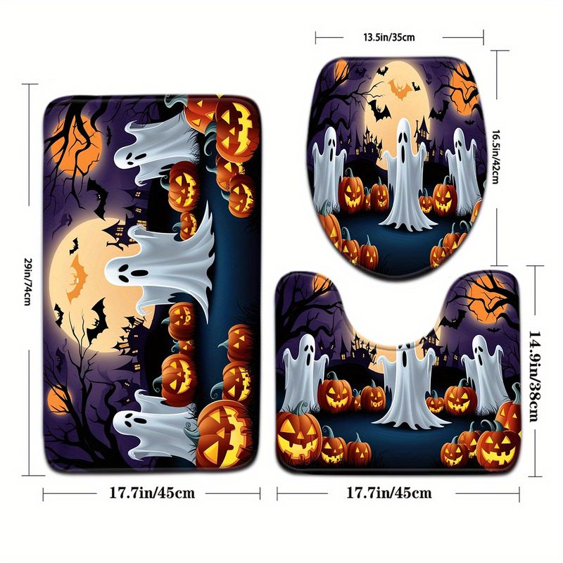 VIKAMA 3Pcs Halloween Toilet B - огляд і ціна Aquarium Zombie