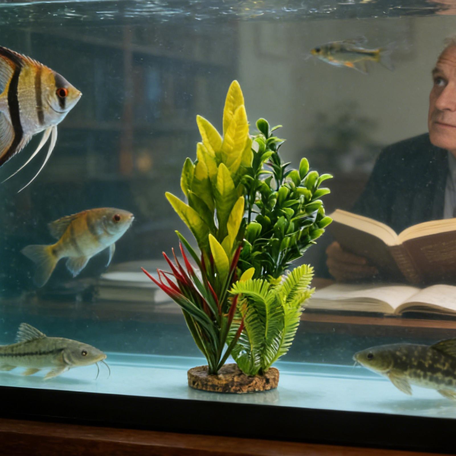 Artificial Aquarium Plants Fis - огляд і ціна Planted Aquarium For Beginners