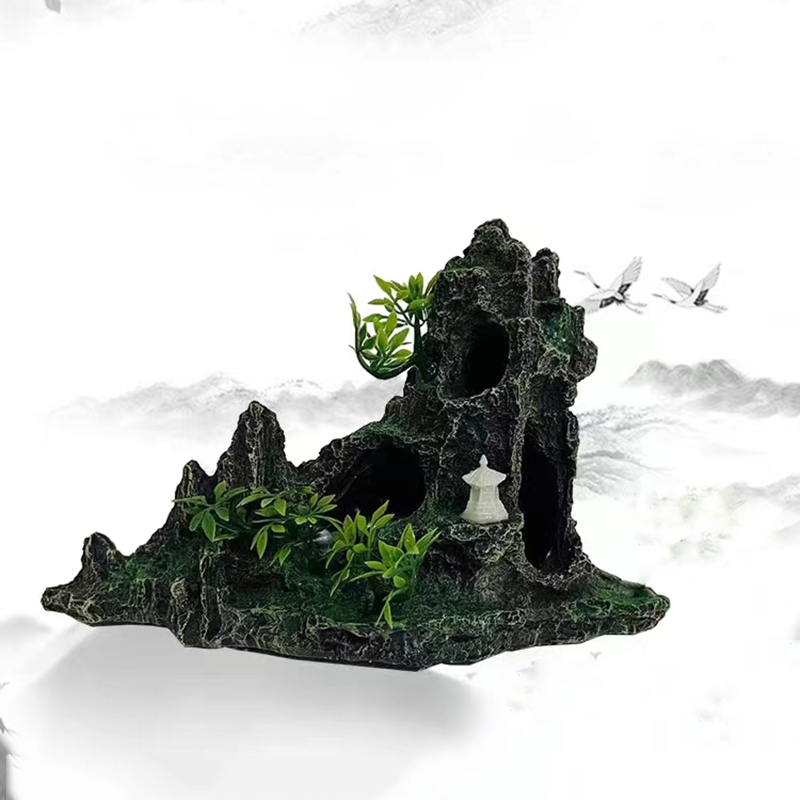 Resin Aquarium Rockery Mountai - огляд і ціна Aquarium Plant Roots