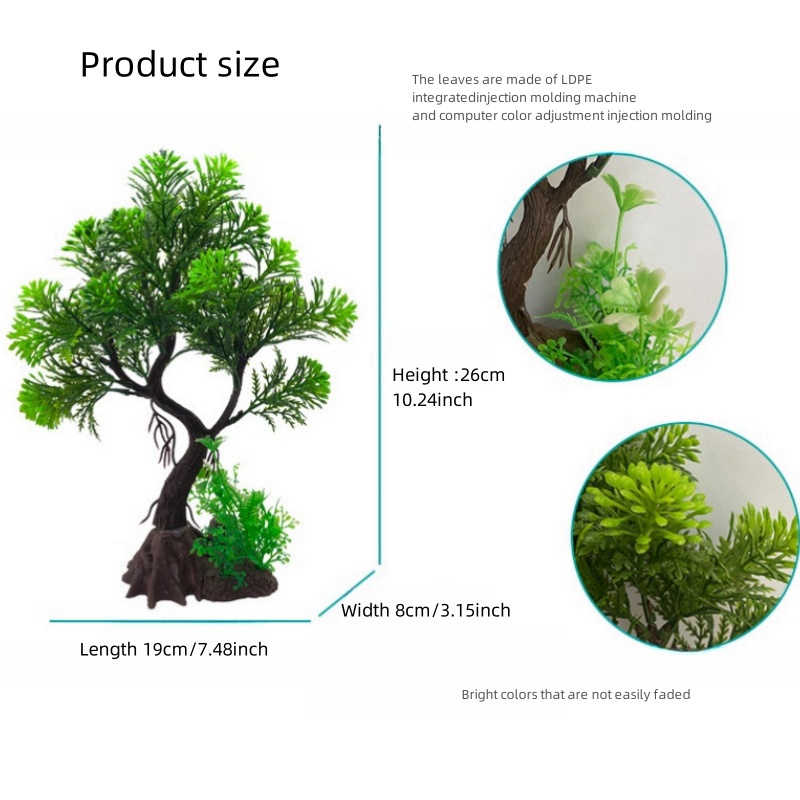 Fish Tank DIY  Artificial Aqua - огляд і ціна Aquarium Plant Roots