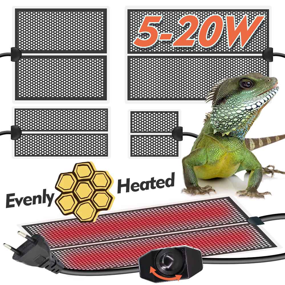 5-20W Reptile Heat Mat Plants  - огляд і ціна Planted Aquarium Heater