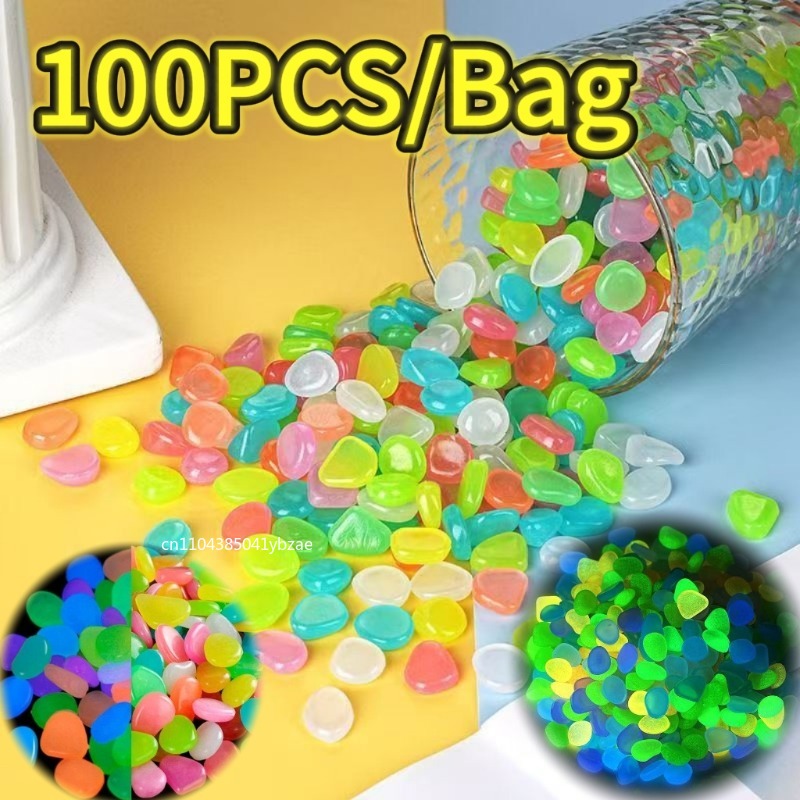 100-800pcs Glow in The Dark Pe - огляд і ціна Aquarium Plant Original