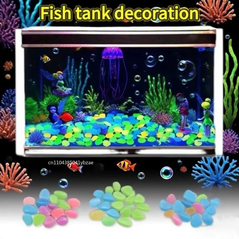 100-800pcs Glow in The Dark Pe - огляд і ціна Aquarium Plant Original