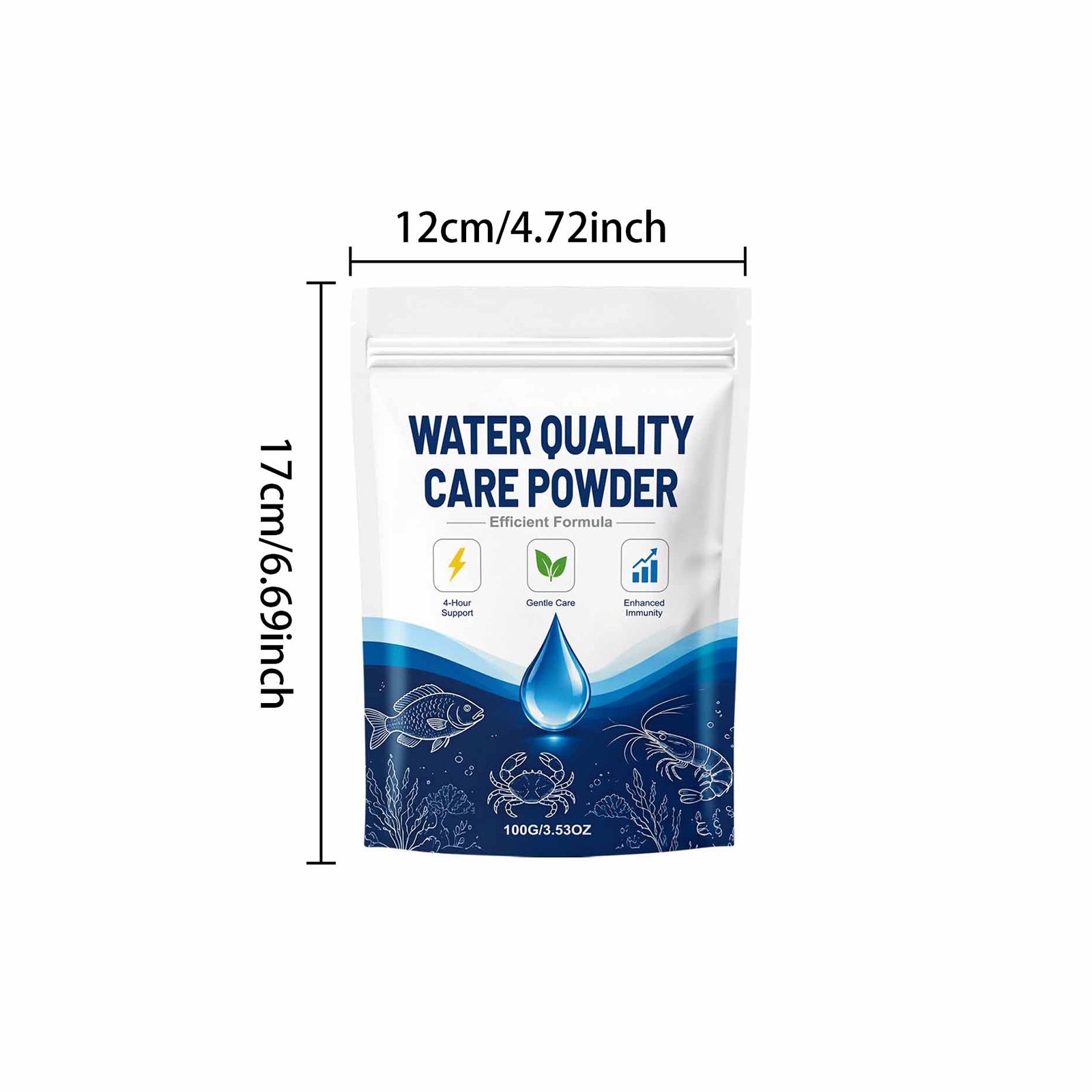 1/2/3/5PCS Fish Tank Water Cla - огляд і ціна Aquarium Planted Tank Fertilizer