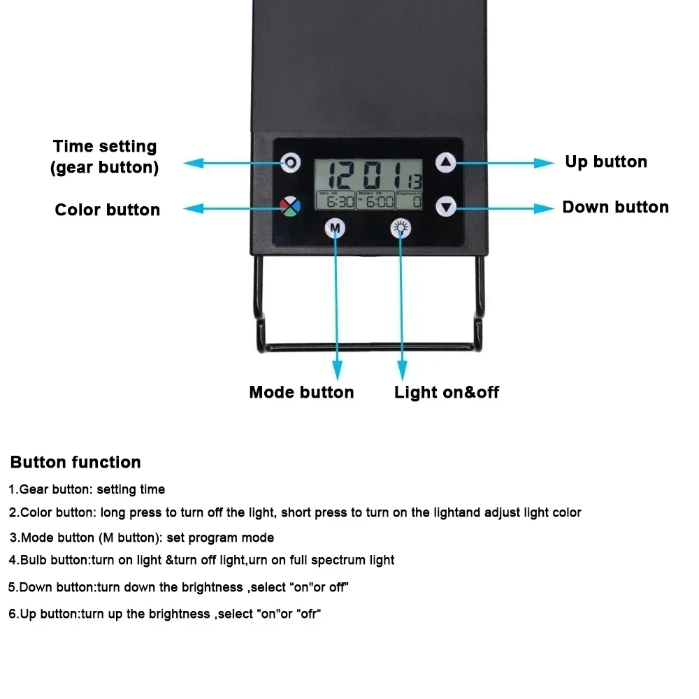 IP68 Waterproof Aquarium LED L - огляд і ціна Aquarium Planted Tank Fertilizer