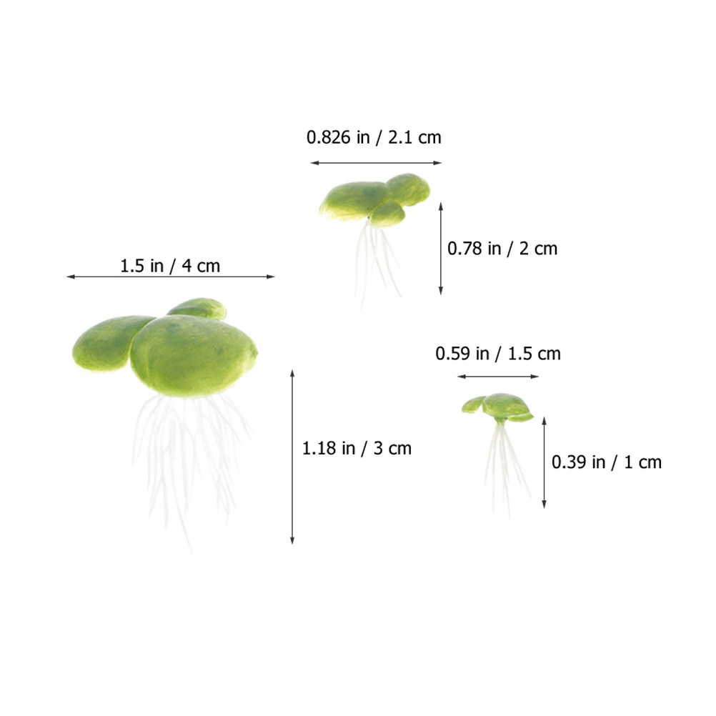 18Pcs Floating Artificial Duck - огляд і ціна Aquarium Plant Roots