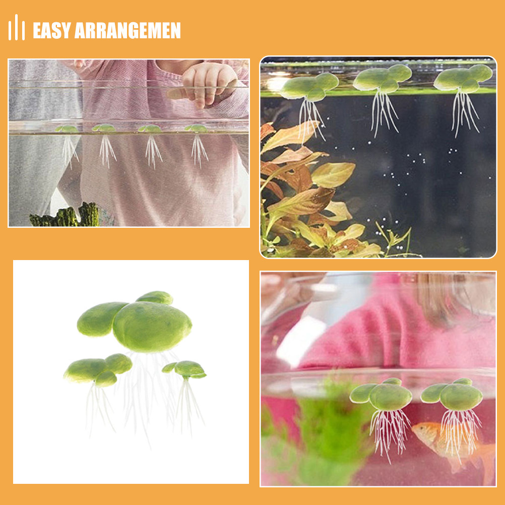 18Pcs Floating Artificial Duck - огляд і ціна Aquarium Plant Roots