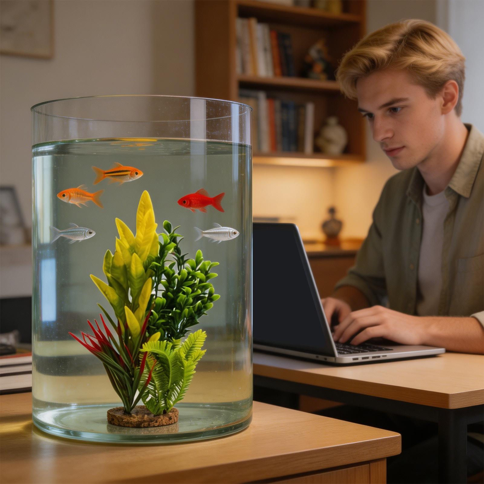 Artificial Aquarium Plants Shr - огляд і ціна Planted Aquarium For Beginners