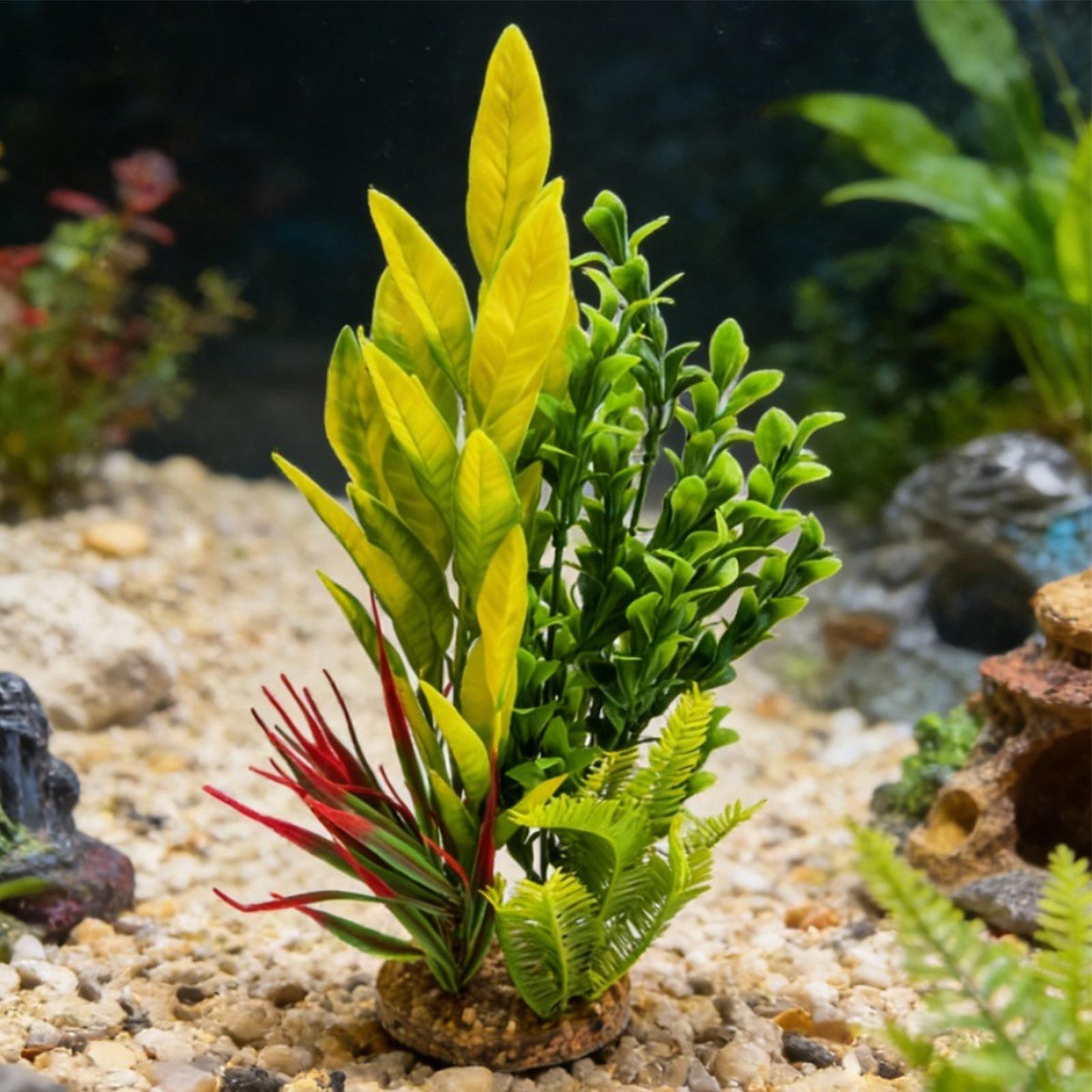 Artificial Aquarium Plants Shr - огляд і ціна Planted Aquarium For Beginners
