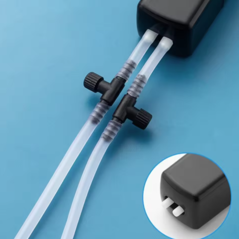 Mini Aquarium Air Pump Kit wit - огляд і ціна Aquarium Lily Pipe