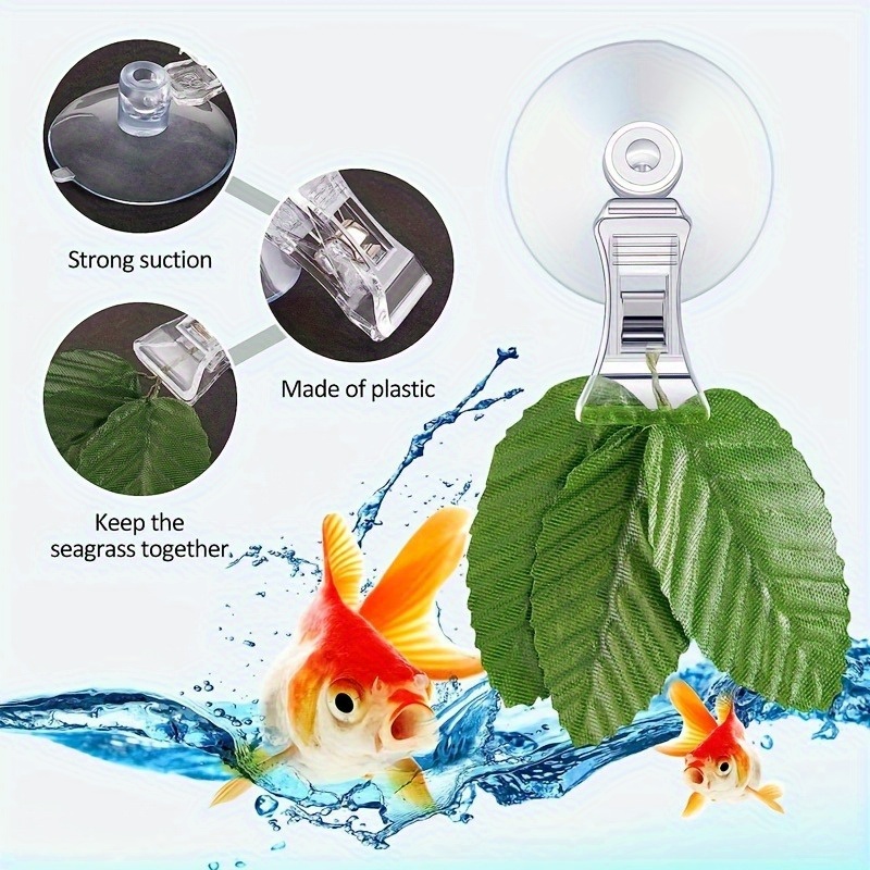 8pcs Fish Seaweed Clip Plant S - огляд і ціна Aquarium Plant Nursery