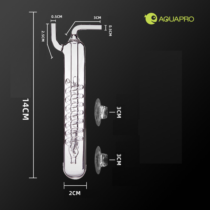Aquarium Spiral Bubble Recorde - огляд і ціна Planted Aquarium Ada