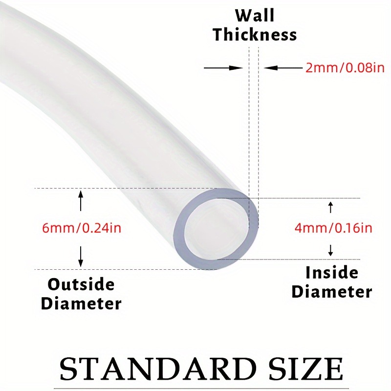4*6mm Silicon Aquarium 1m/3m/5 - огляд і ціна Aquarium Lily Pipe