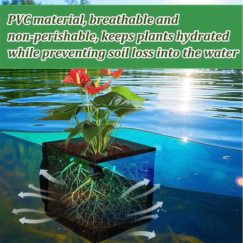 4 Pcs Black Mesh Pond Planting - огляд і ціна Aquarium Plant Original