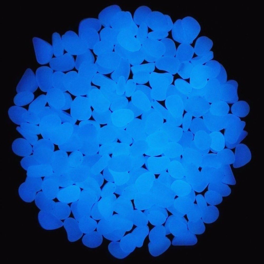 Fish Tank Rocks Glow Blue Pebb - огляд і ціна Aquarium Plant Original