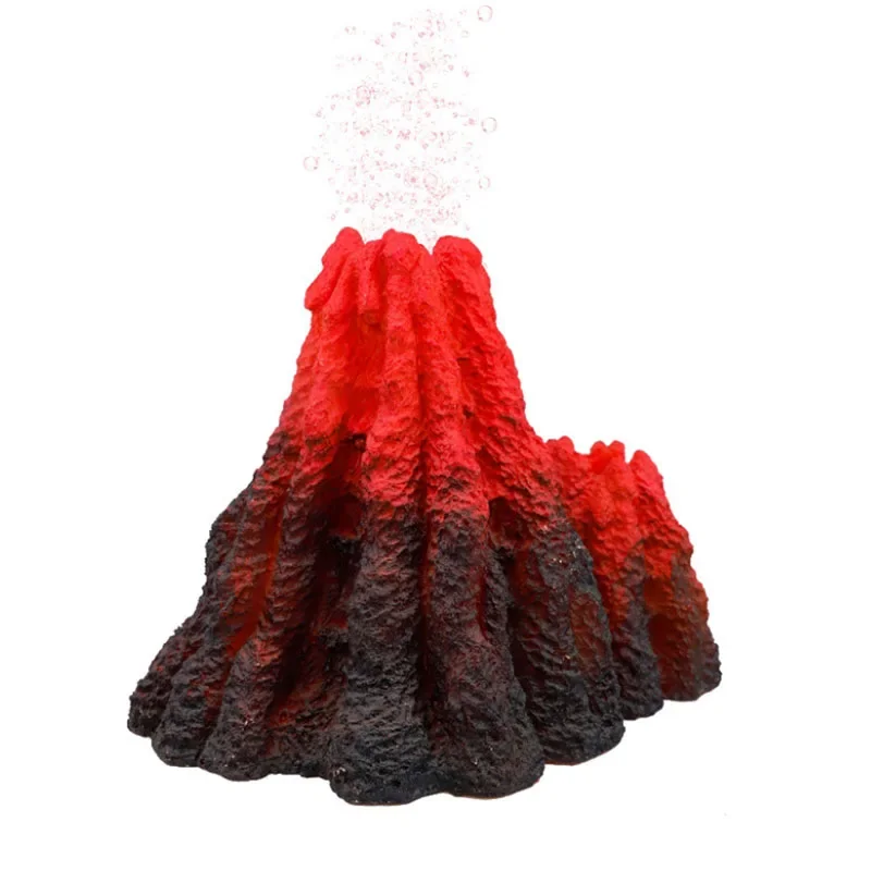 New Volcano Shape Aquarium Dec - огляд і ціна Aquarium Lily Pipe