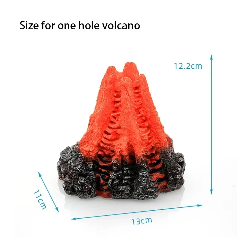 New Volcano Shape Aquarium Dec - огляд і ціна Aquarium Lily Pipe