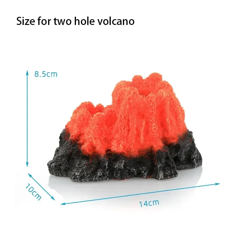 New Volcano Shape Aquarium Dec - огляд і ціна Aquarium Lily Pipe