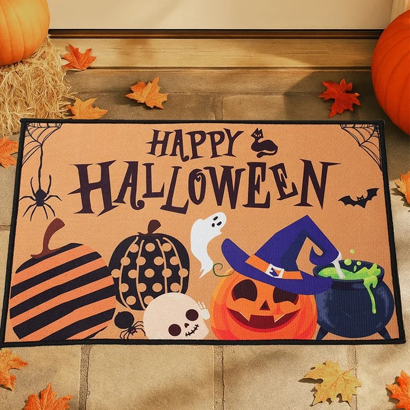 Halloween Pumpkin Doormat Hall - огляд і ціна Aquarium Zombie