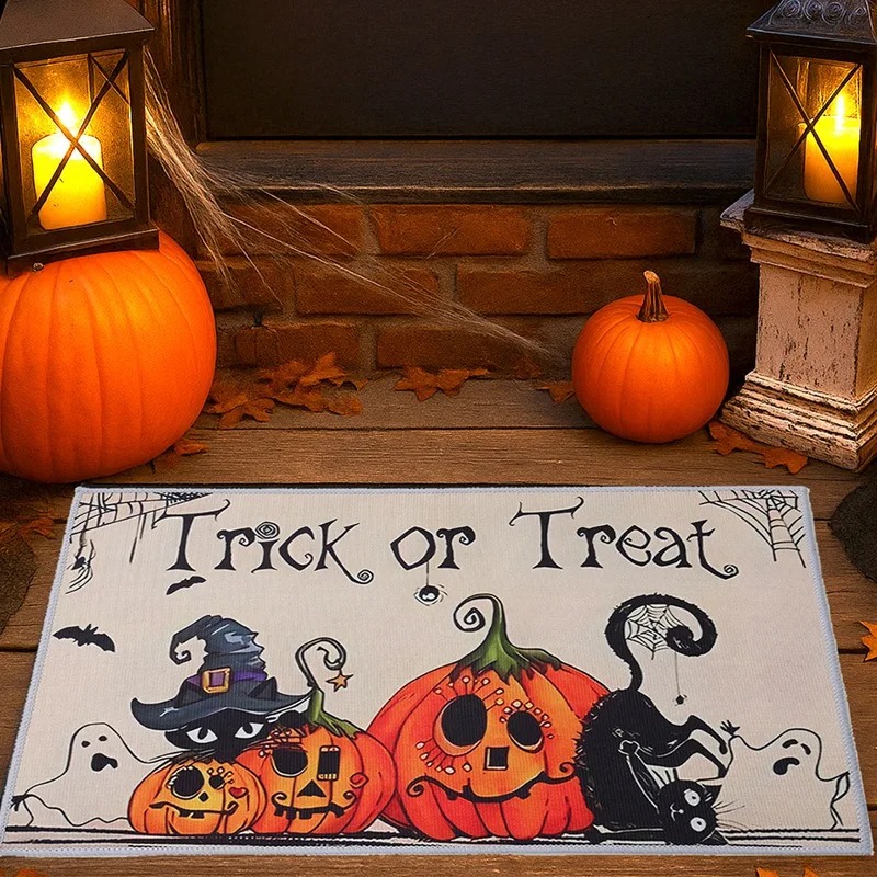 Halloween Pumpkin Doormat Hall - огляд і ціна Aquarium Zombie