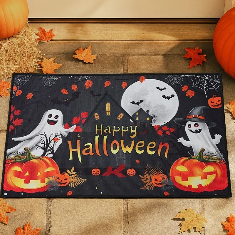 Halloween Pumpkin Doormat Hall - огляд і ціна Aquarium Zombie