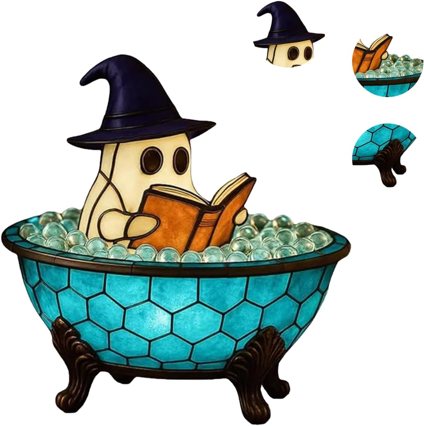 Halloween Ghost Bubble Bath La - огляд і ціна Aquarium Zombie