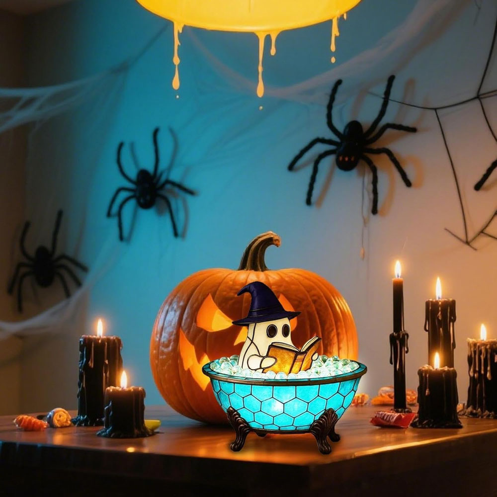 Halloween Ghost Bubble Bath La - огляд і ціна Aquarium Zombie