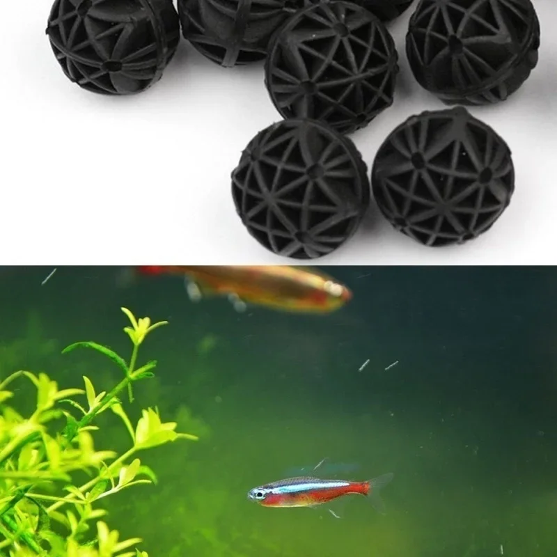 20Pcs 16mm Aquarium Bio Balls  - огляд і ціна Aquarium Planted Tank Fertilizer