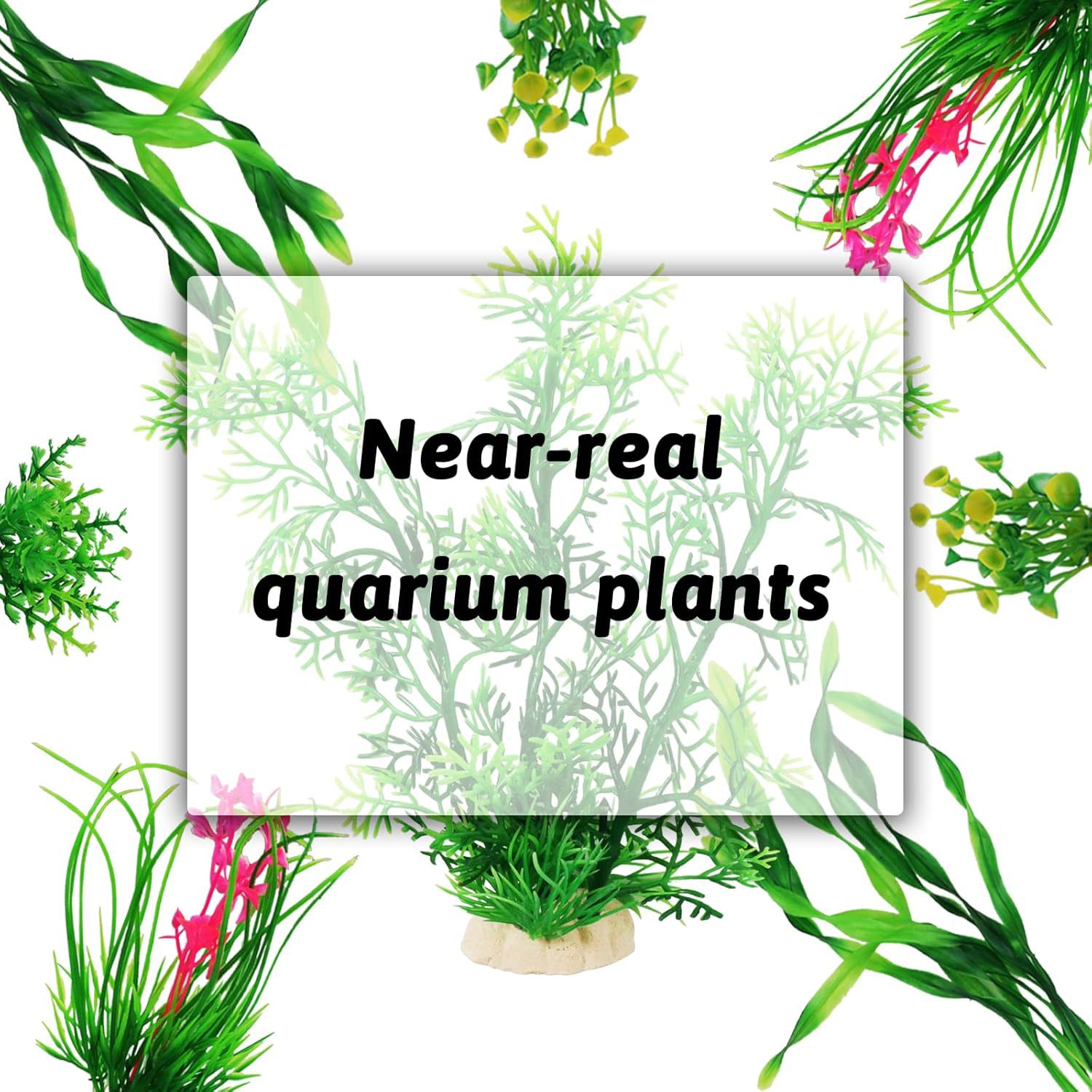 Artificial Aquarium Plants Set - огляд і ціна Planted Aquarium For Beginners