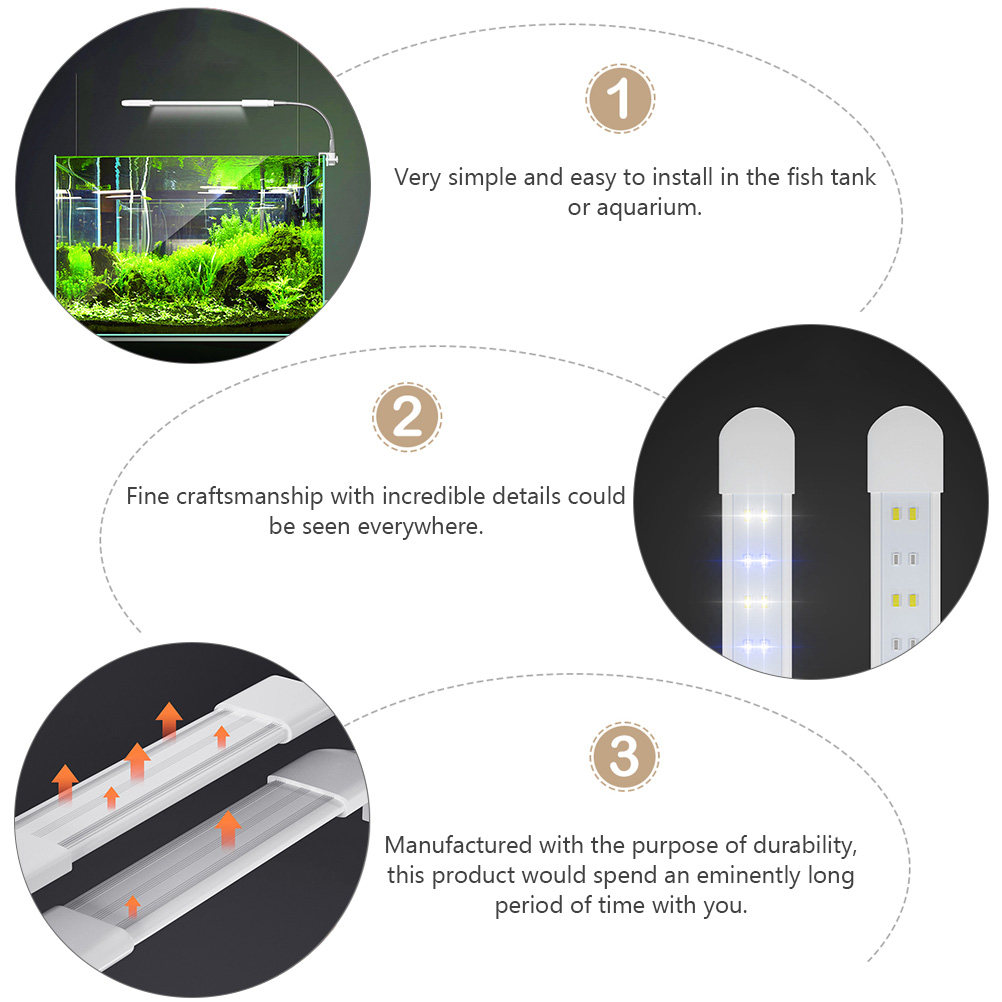 1Pcs Aquarium Lighting Fish Ta - огляд і ціна Aquarium Planted Setup