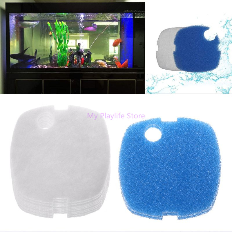 10pcs Aquarium Filter Pads Spo - огляд і ціна Aquarium Planted Filter