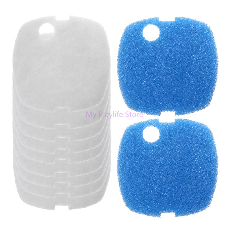 10pcs Aquarium Filter Pads Spo - огляд і ціна Aquarium Planted Filter