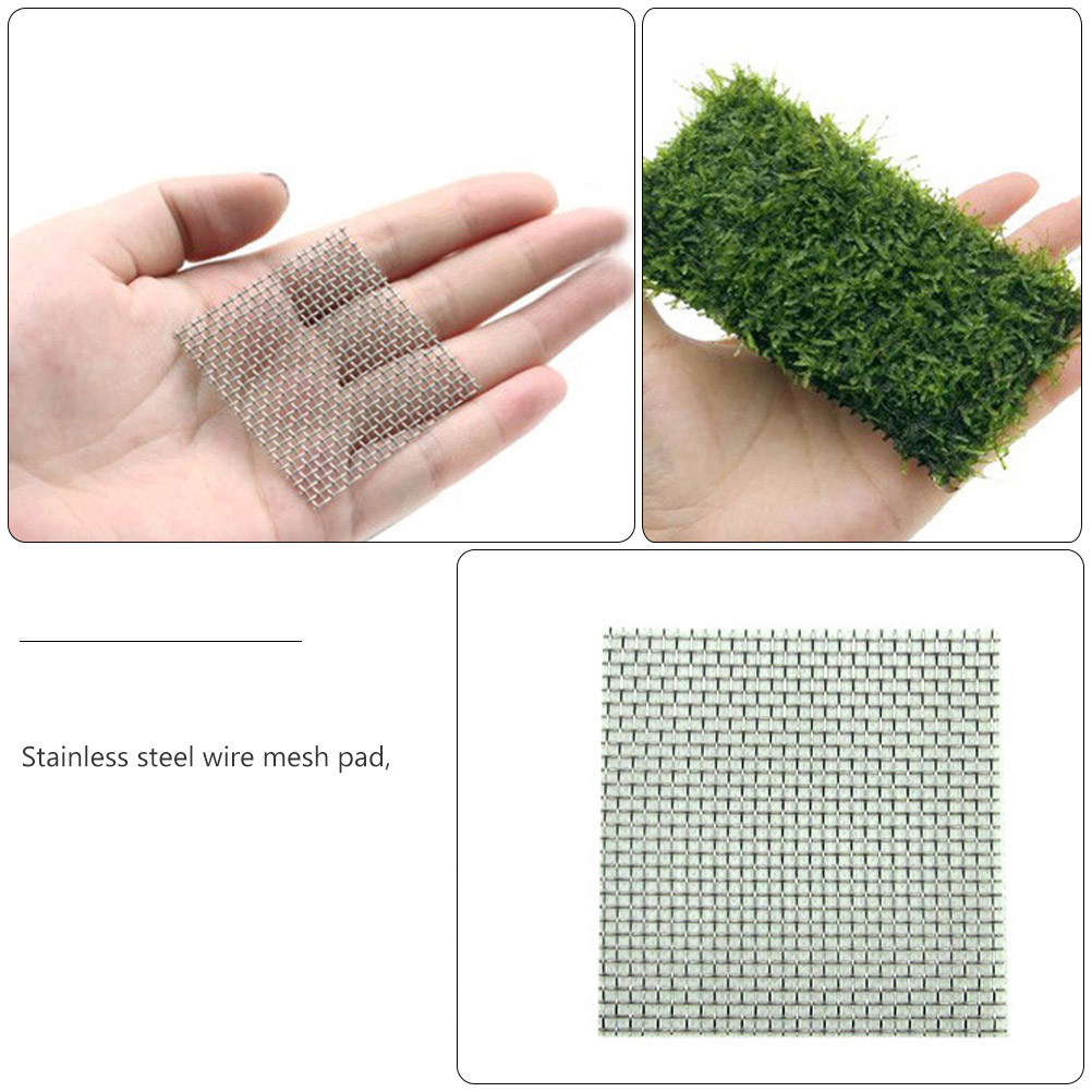 15Pcs Stainless Steel Mesh Pad - огляд і ціна Aquarium Plant Original